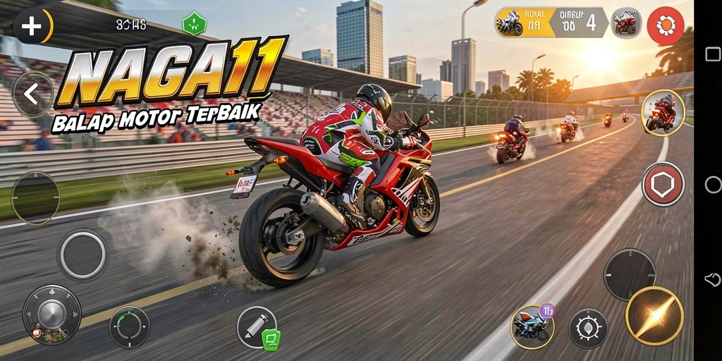 Tampilan gameplay NAGA11 yang menegangkan dan penuh aksi.